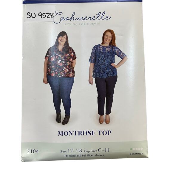 Cashmerette sewing patterns variety lot of 3 ladies size 12-28 for curves - Picture 3 of 5